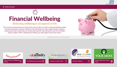 myMFT Benefits & Wellbeing Portal