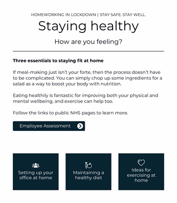 Staying healthy 2