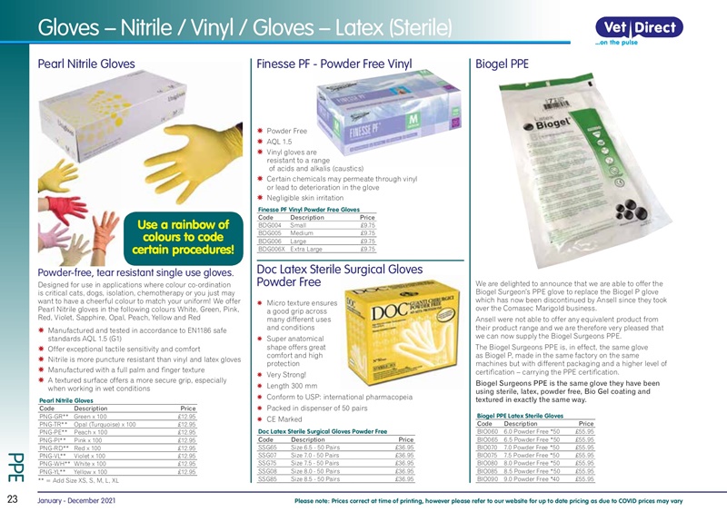 Catalogue Vet Direct 2021