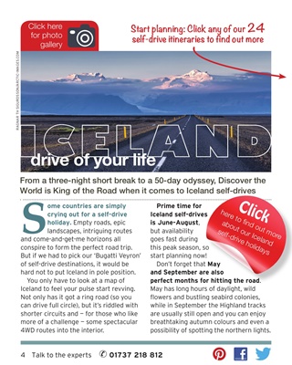 Cloud9 Travel Magazine - Iceland self drive holidays