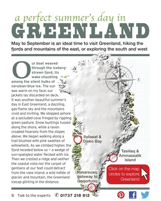 Cloud9 Travel Magazine - Summer holidays in Greenland