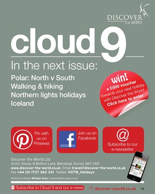 Cloud9 Travel Magazine - what's in the next issue