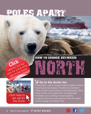 Why choose holidays to the Arctic - Cloud 9 Magazine May 2013