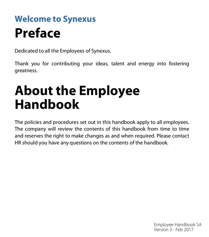 Employee Handbook - Version3