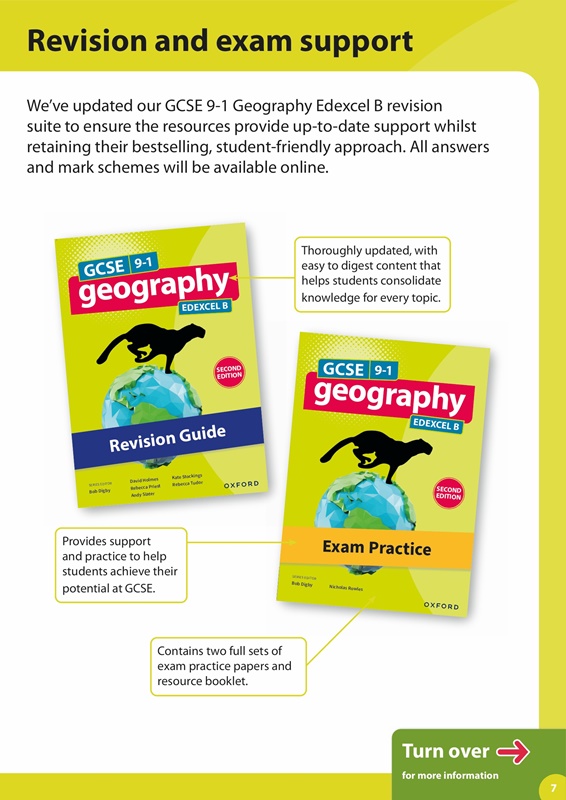 GCSE Geography Edexcel B - V1