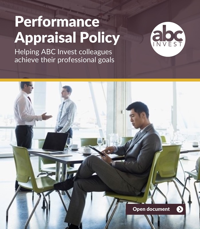 HR - Performance appraisal - Version 1