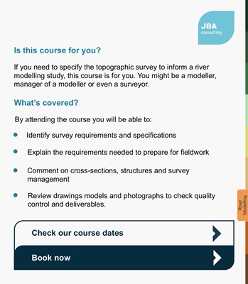 Survey for river models 2