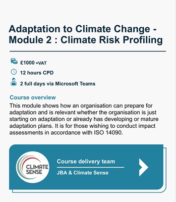 Adaptation to Climate Change - Module 2 : Climate Risk Profiling