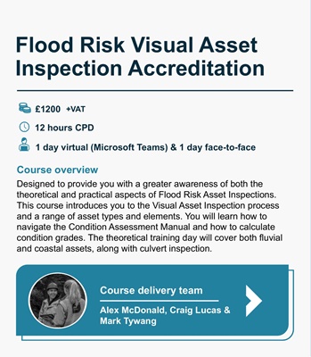 Flood asset inspection training