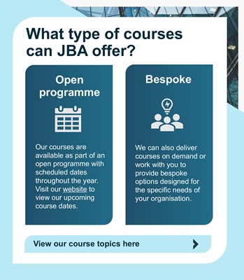 What type of courses can JBA offer?