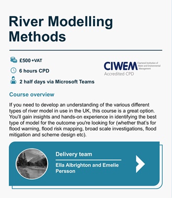 River Modelling Methods