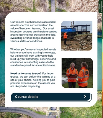 Flood asset inspection training