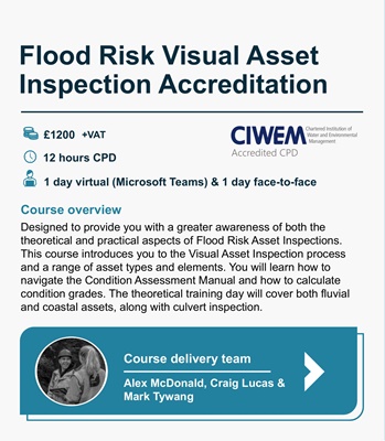 Flood asset inspection training