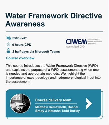 Water Framework Directive Awareness