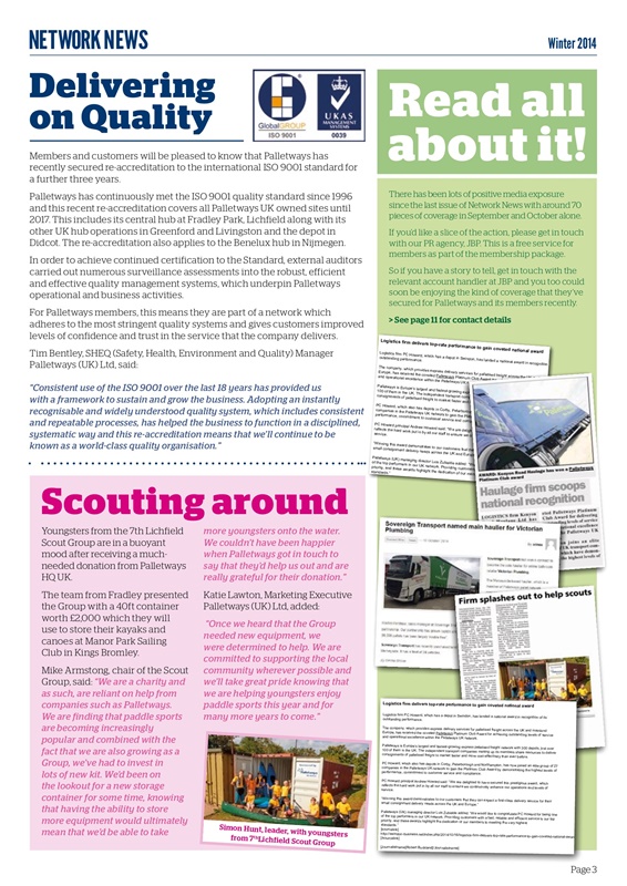 Network News Winter 2014 - Issue 1