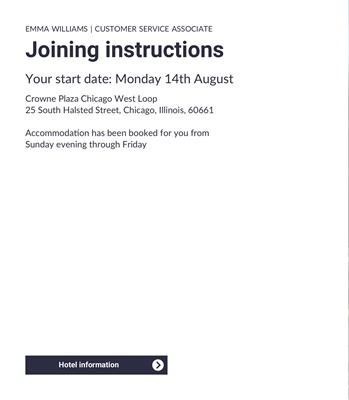 Hotel information