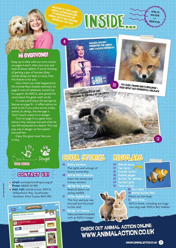 RSPCA Animal Action AprMay 2015 - Issue 1