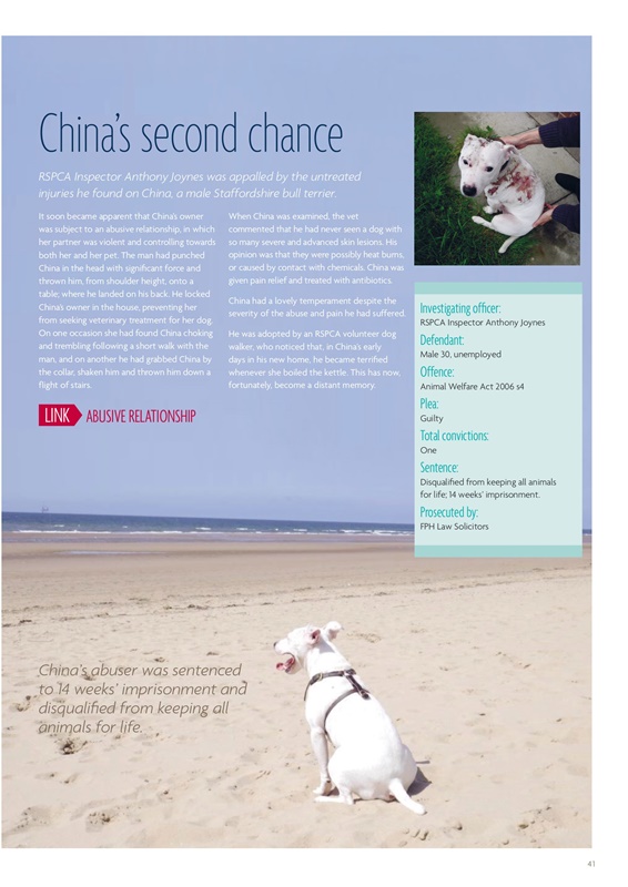 RSPCA Prosecution report 2014 Issue 1