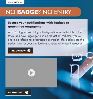 Tiger Tutorial: Badges