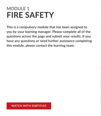 Fire safety supplement (2)