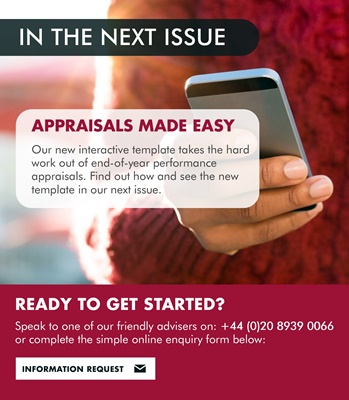 In the next issue