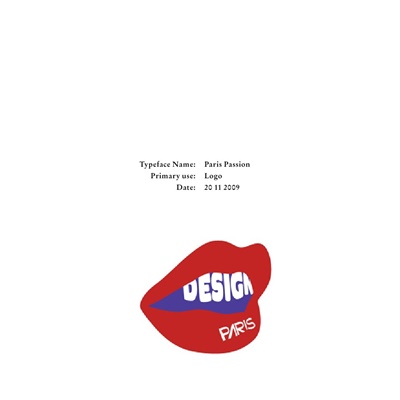 Paris Passion typeface