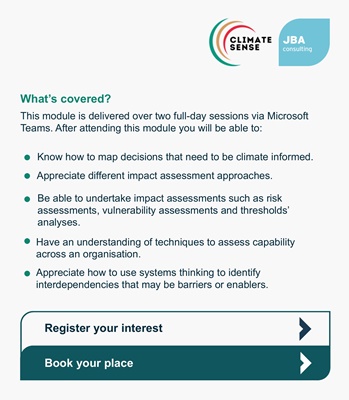 Adaptation to Climate Change - Module 2 : Climate Risk Profiling