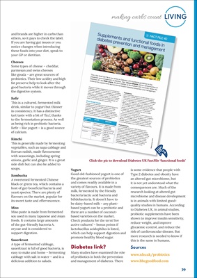 Desang Diabetes Magazine, Making Carbs Count, carbohydrate counting for diabetes