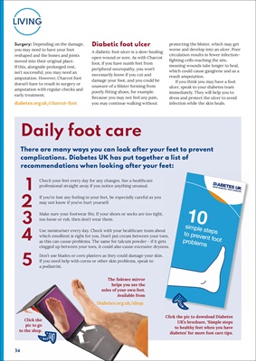 diabetes footcare, diabetic foot conditions