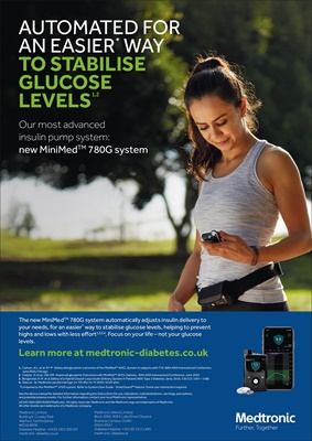 : Medtronic MiniMed 780G System Automated for an easier way to stabilise glucose levels.
