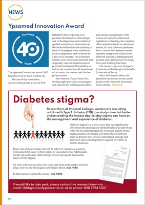 Desang diabetes magazine, diabetes news