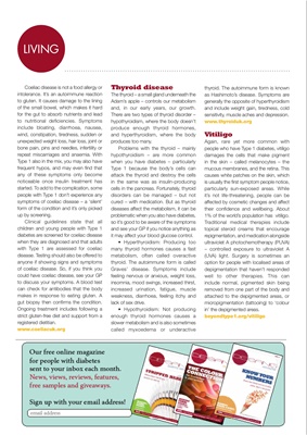 Autoimmune conditions diabetes, Graves disease, Vitiligo