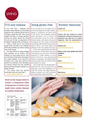 diabetes and coeliac disease, diabetes and gluten intolerance