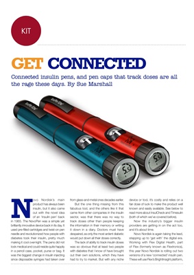 Connected insulin pens, Novo Nordisk, Timesulin, Big Foot Biomedical, InsulCheck