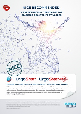 UrgoStart diabetic wound healing