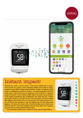 Roche UK Accu-Chek Instant blood glucose system