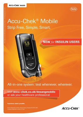 Accu-Chek Mobile blood test meter