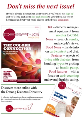 Desang diabetes magazine