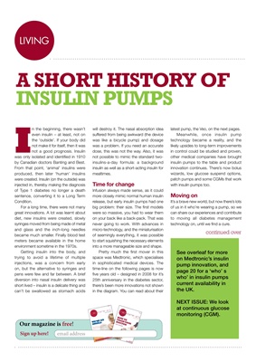 A short history of insulin pumps