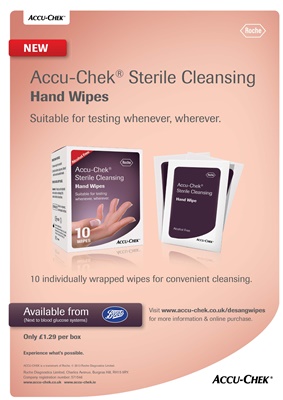 Accu-Chek Sterile Handwipes for diabetes