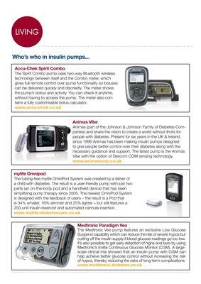 Insulin pumps