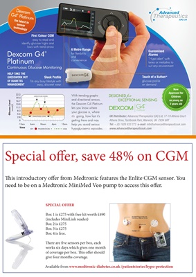 CGM sensors for diabetes control