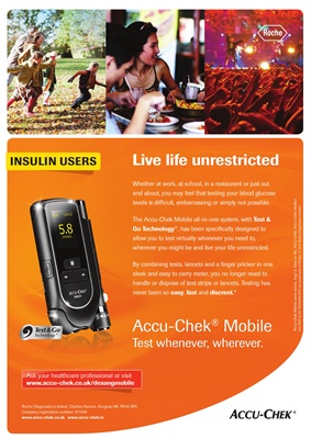 Accu-Chek blood test meters, Accu-Chek Mobile