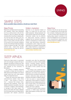 Simple sleep solutions for diabetes