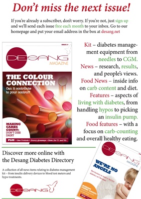 Free diabetes magazine