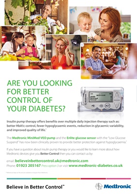 Medtronic diabetes insulin pump and CGM