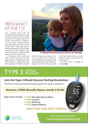 Desang diabetes magazine diabetes news Type 2 testing