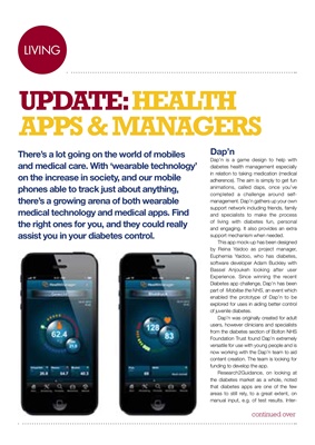 diabetes health apps and managers
