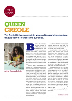 Vanessa Bolosier The Creole Kitchen