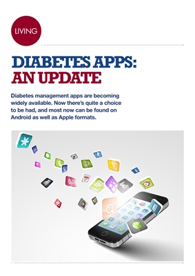 Diabetes management apps